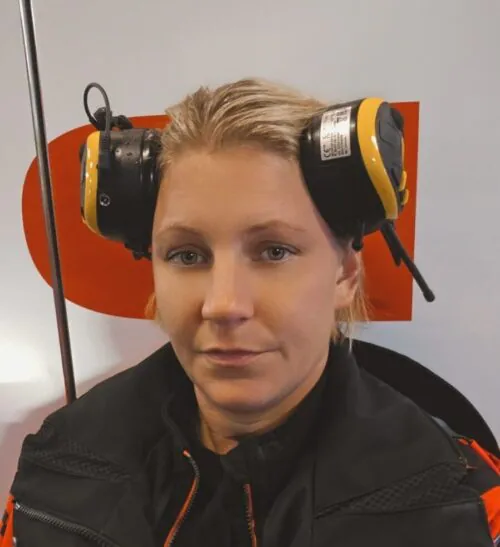 Emma Rönnqvist, transportledare och bärgare på Götenebärgarn