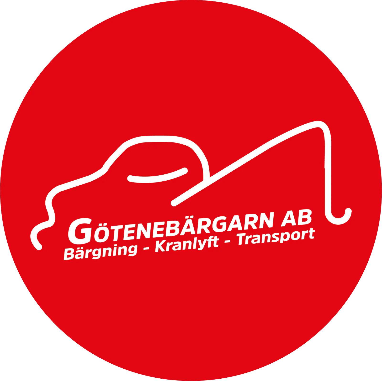Götenebärgarens runda logotyp