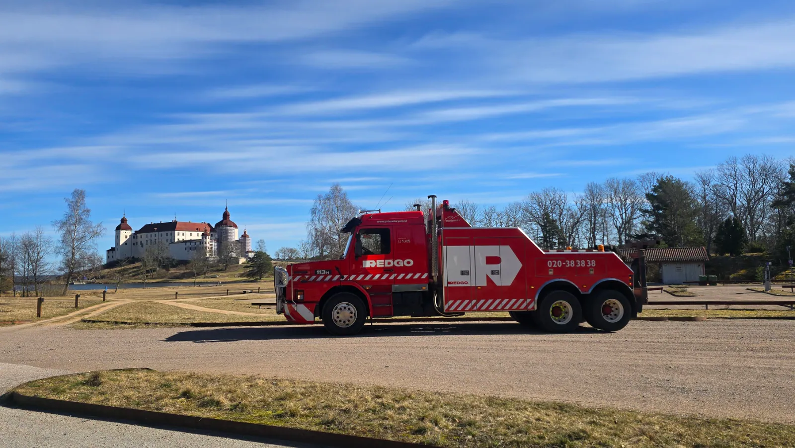 Götenebärgarns tungbärgare vid ett tungt uppdrag